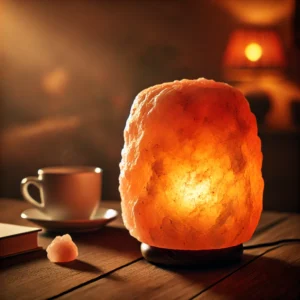 DALL·E-2025-02-09-11.15.23-A-warm-glowing-Himalayan-salt-lamp-on-a-wooden-table-casting-a-soft-orange-light.-The-lamp-has-a-natural-rough-texture-and-is-placed-in-a-cozy-setti